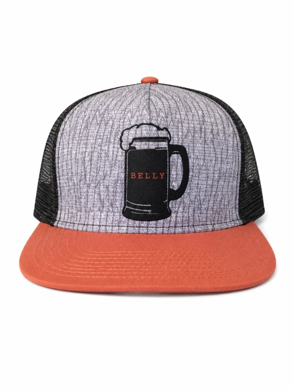 Prana Beer Belly Graphic‎ Trucker Hat Snapback Outdoor Casual Cap NWT